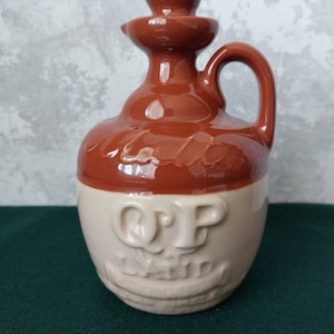 Jarra/botella de cerámica para whisky escocés Q&P Land