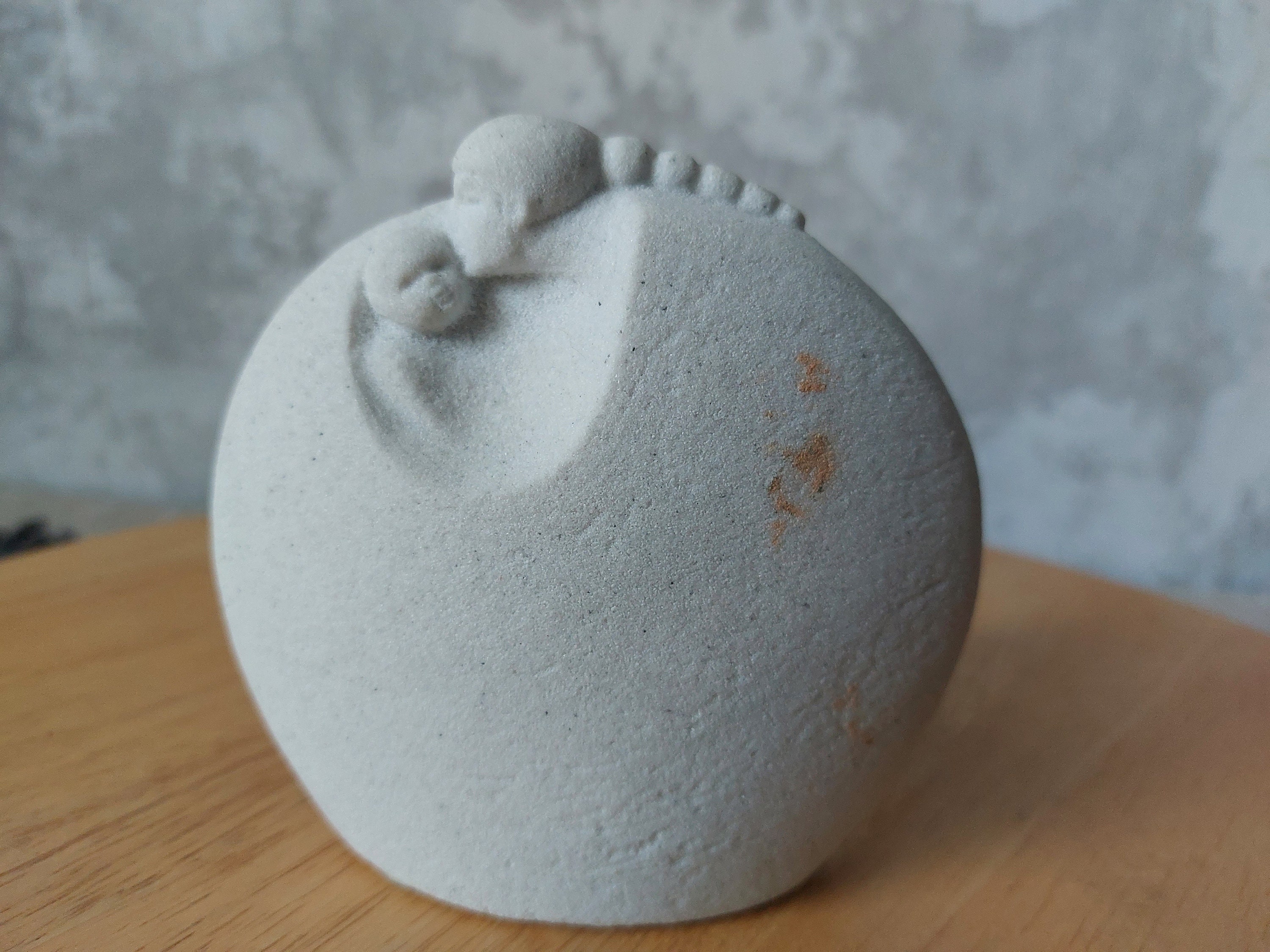 Marbell Stone Art Belgium Carving Mother and Child,cubism,abstract