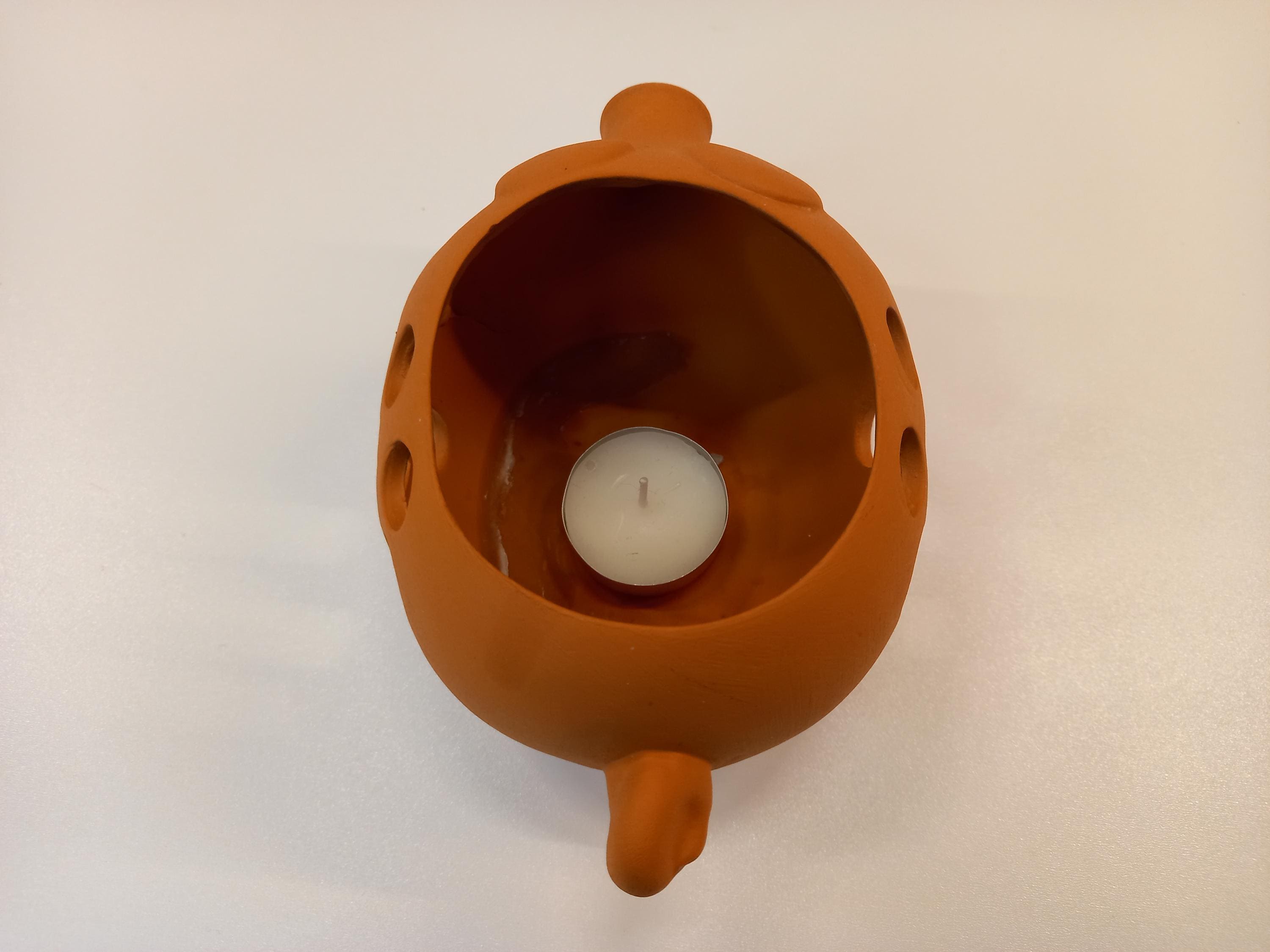 豚の陶器製燭台デザイン リサ・ラーソン - Etsy 日本
