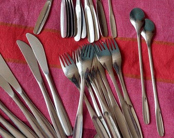 Hackman,savonia, Finland,designed by Adolf Babel,set Cutlery,1960s
