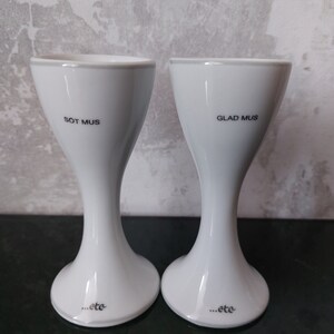 Lasse Åberg Sweden  Two egg cups