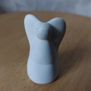 Arabia,Finland,Morning Angel - Aamuenkeli, sculpture/figurine by Heljä Liukko-Sundström, Vintage miniature from the 80s