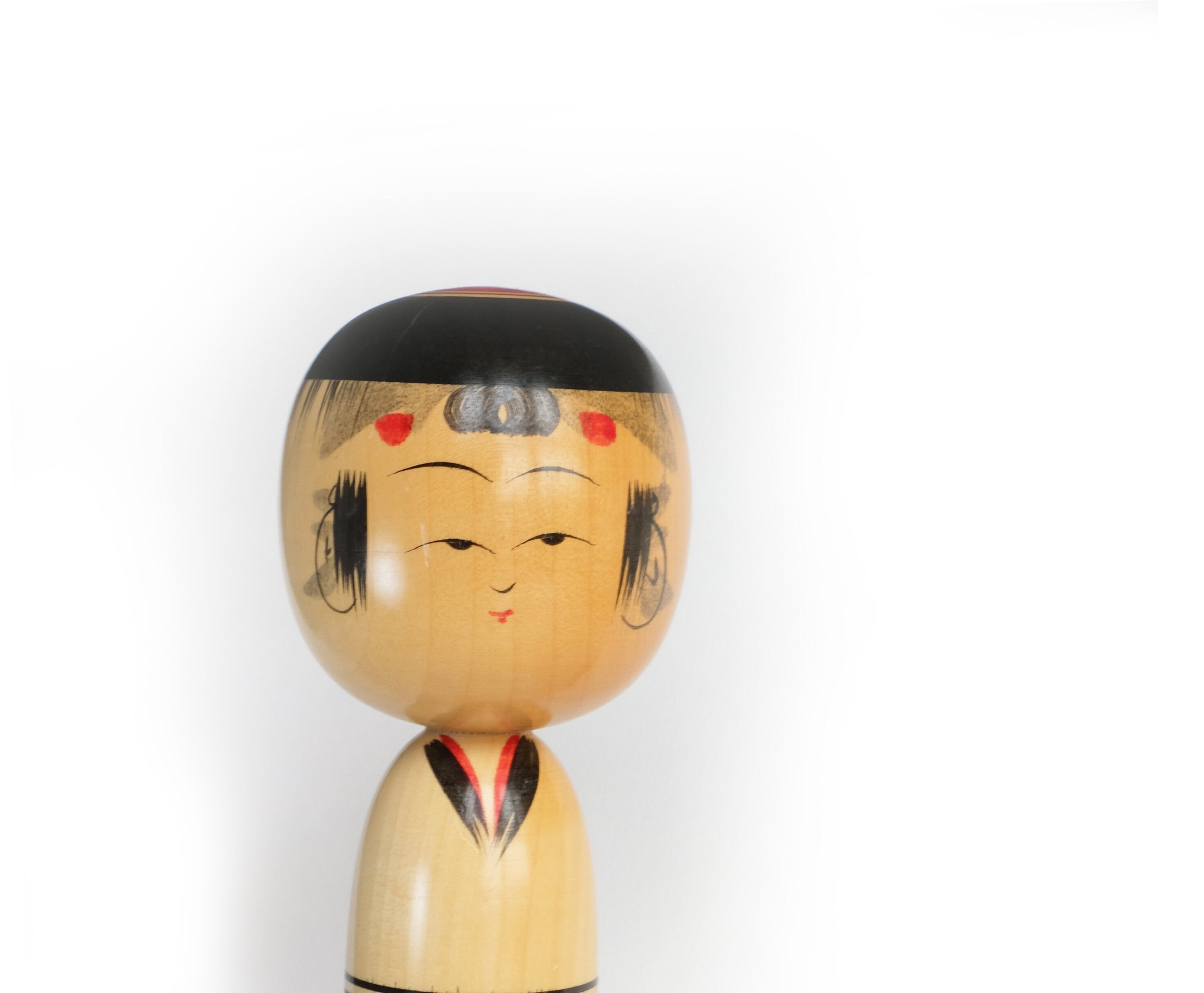 Poupée Kokeshi Ancienne Du Japon