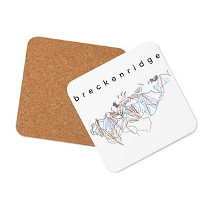 Breckenridge Ski Map - Coaster