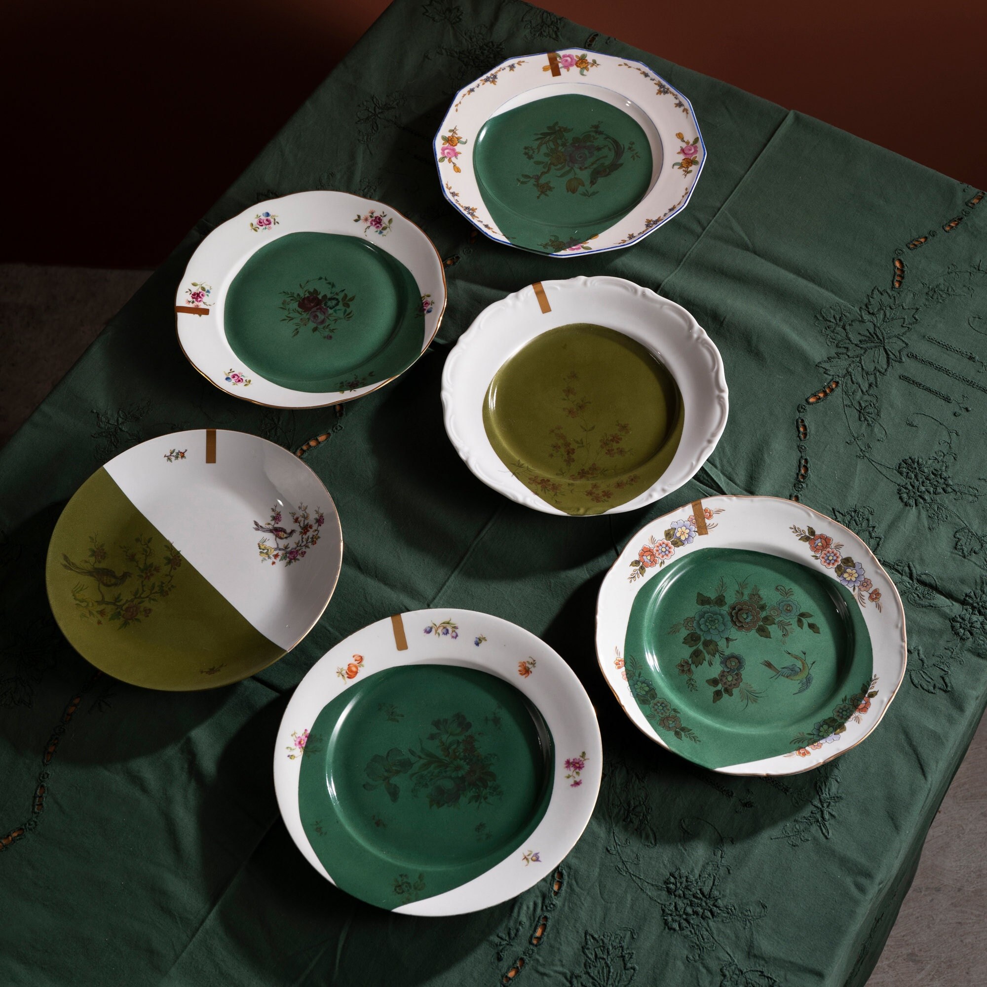 Ensemble de 6 Assiettes Plates