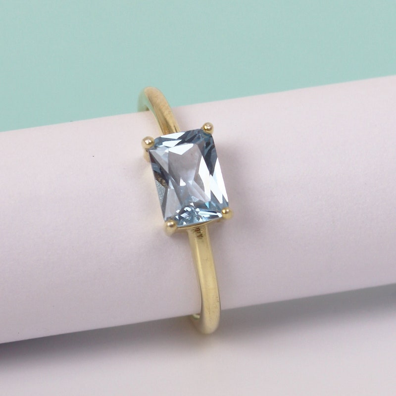 Blue Stone Ring - Etsy
