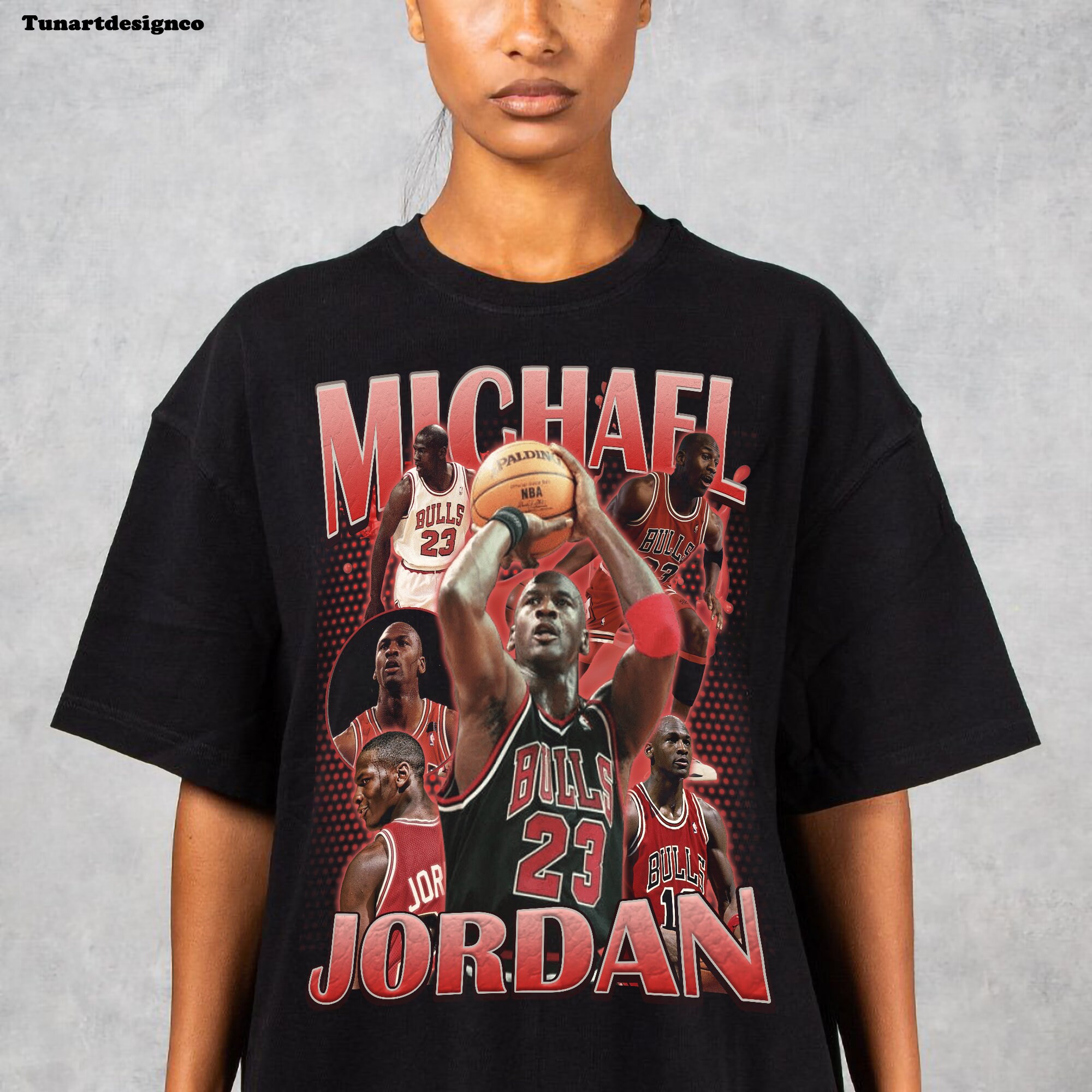 Michael Jordan Vintage Tshirt NBA Basketball T-shirt - Etsy