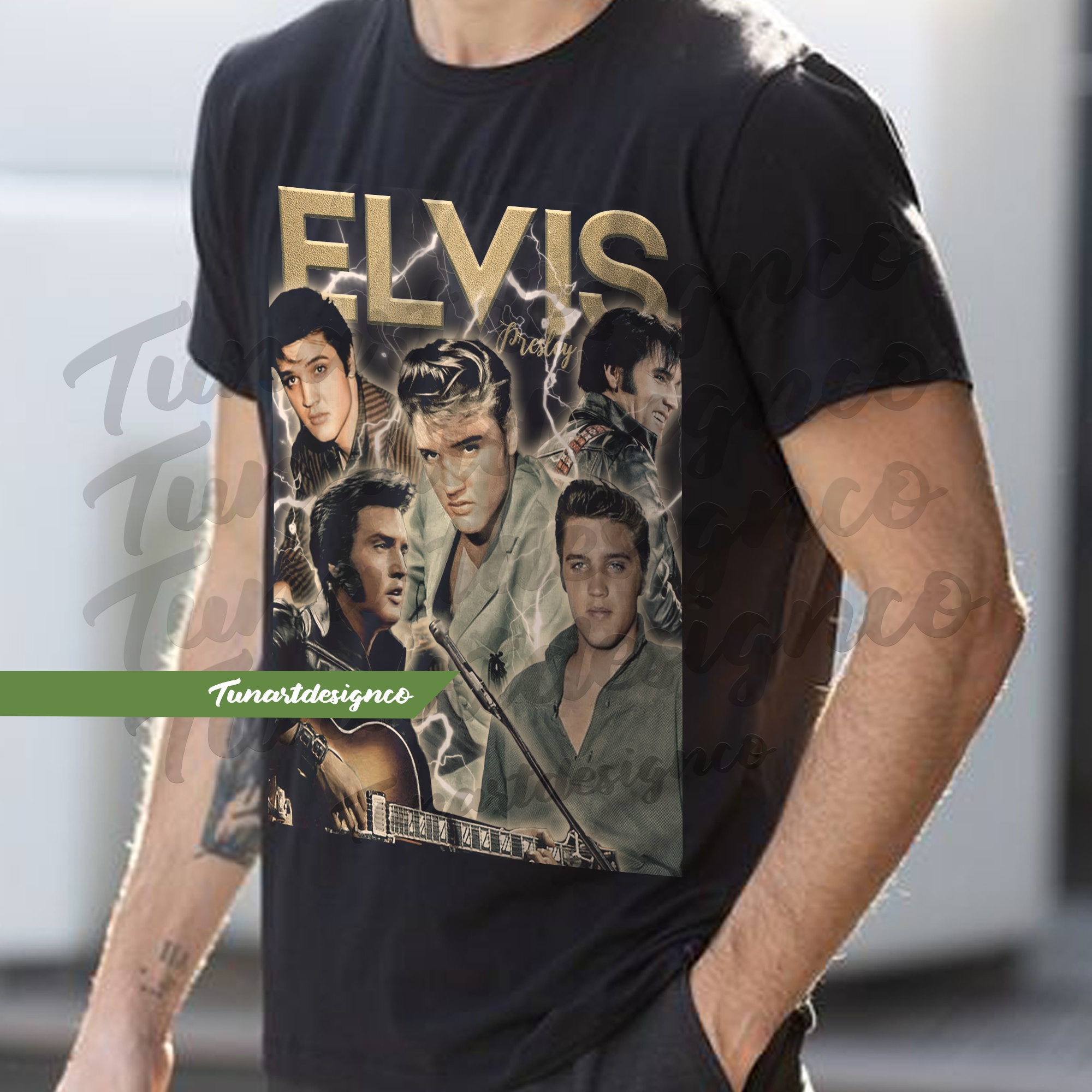 Discover Elvis Presley Unisex Vintage T-Shirt