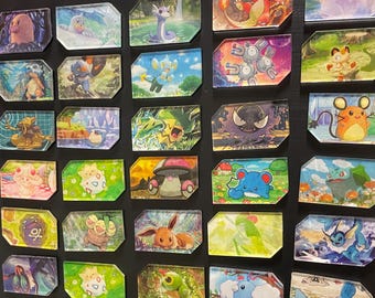 Pokemon Card Fridge Magnet | Upcycled Custom Magnet | Holographic & Regular | Bundles