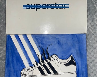 custom adidas superstar etsy