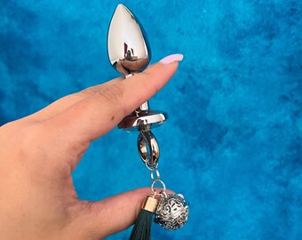 Stainless Steel Bells Butt Plugs, jewelry Anal plug, Analplug with bells, BDSM Anal Toy, Anal Training, Anal stretching, Gіft, Analstöpsel