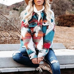 aztec style sweater