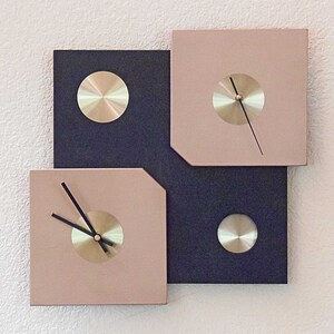 TIME SQUARES Pendulum Wall Clock
