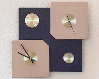 TIME SQUARES Pendulum Wall Clock