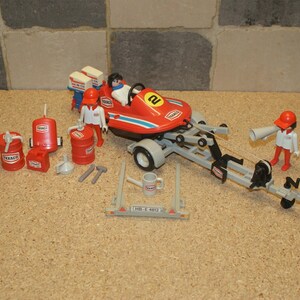 Playmobil Vintage 3538 Course De Hors-Bord - Système Neuf En Boîte