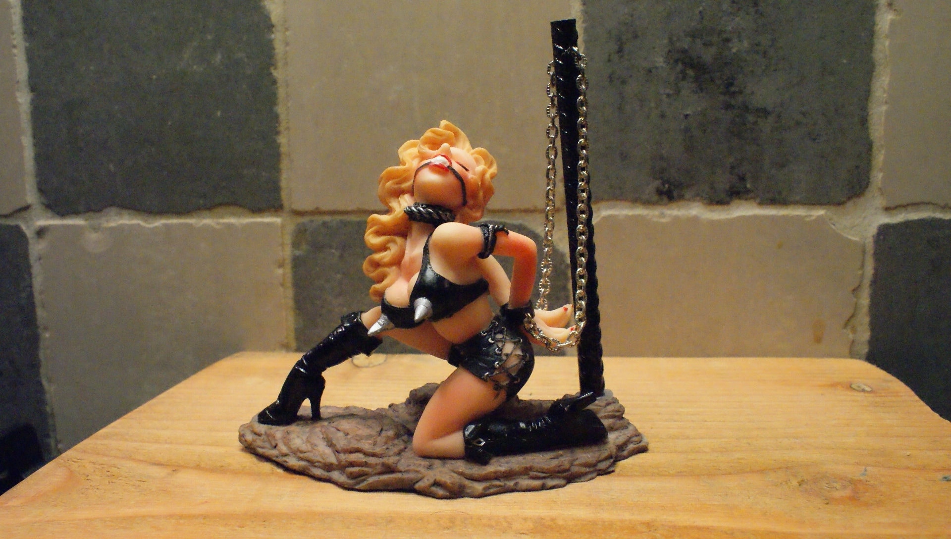 Erotic Figurine, 18, Polystone, Theme BDSM, Fantasy, Figurine, Figure - Etsy