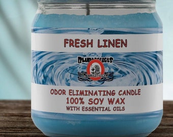 Hand Crafted Soy Candles by Blunteffects (Fresh Linen)