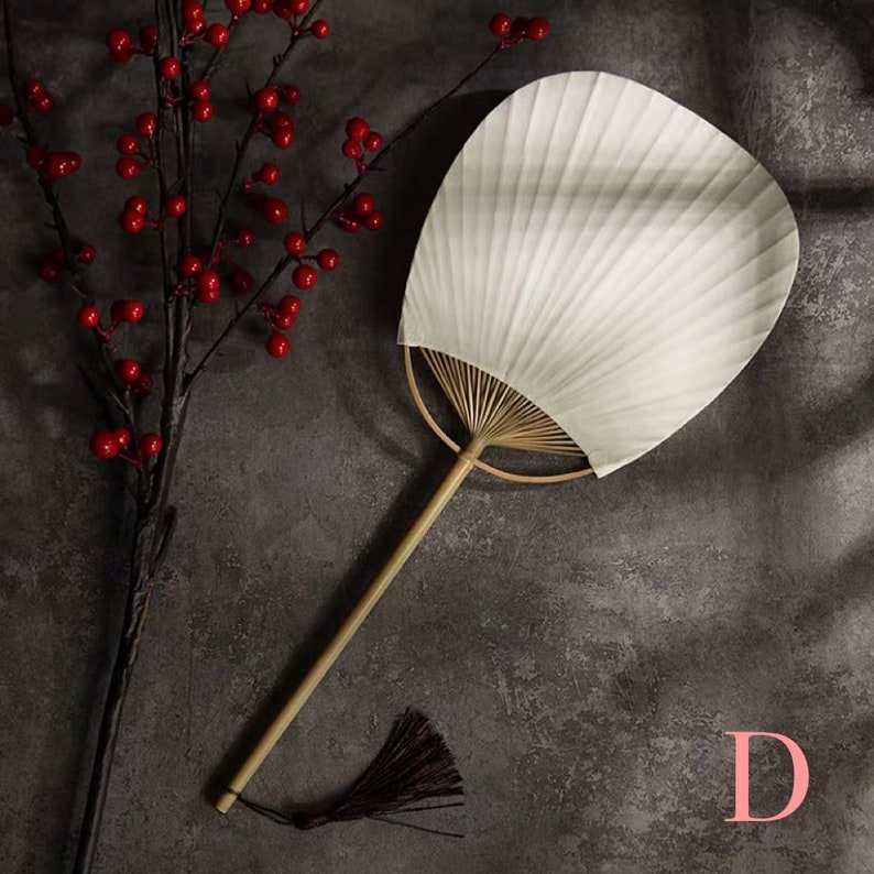 Handmade Japanese Paper Fan Japanese Vintage Uchiwa Etsy