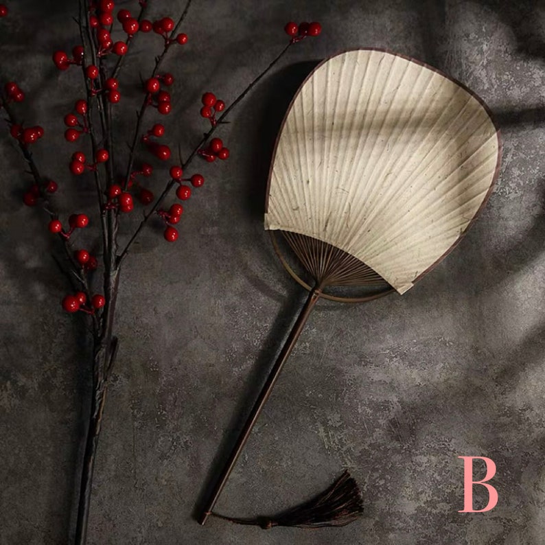 Handmade Japanese Paper Fan Japanese Vintage Uchiwa Etsy