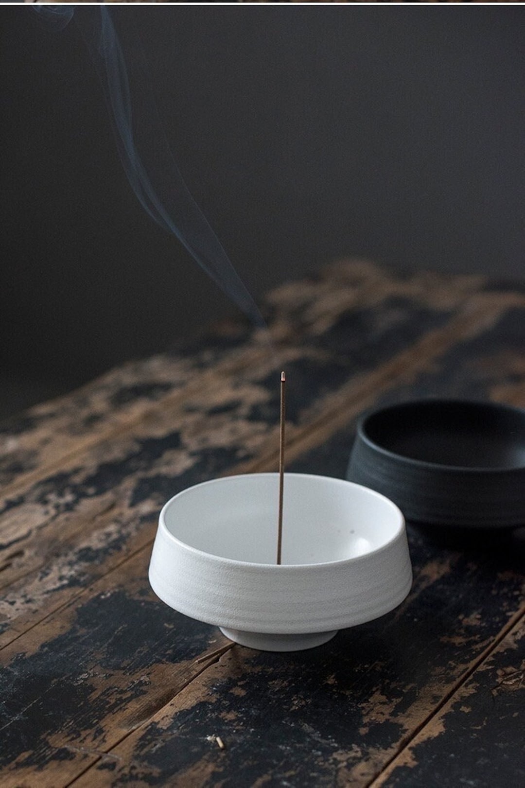 Ceramic Incense Stick Holder, Minimalist Incense Holder, Zen Incense