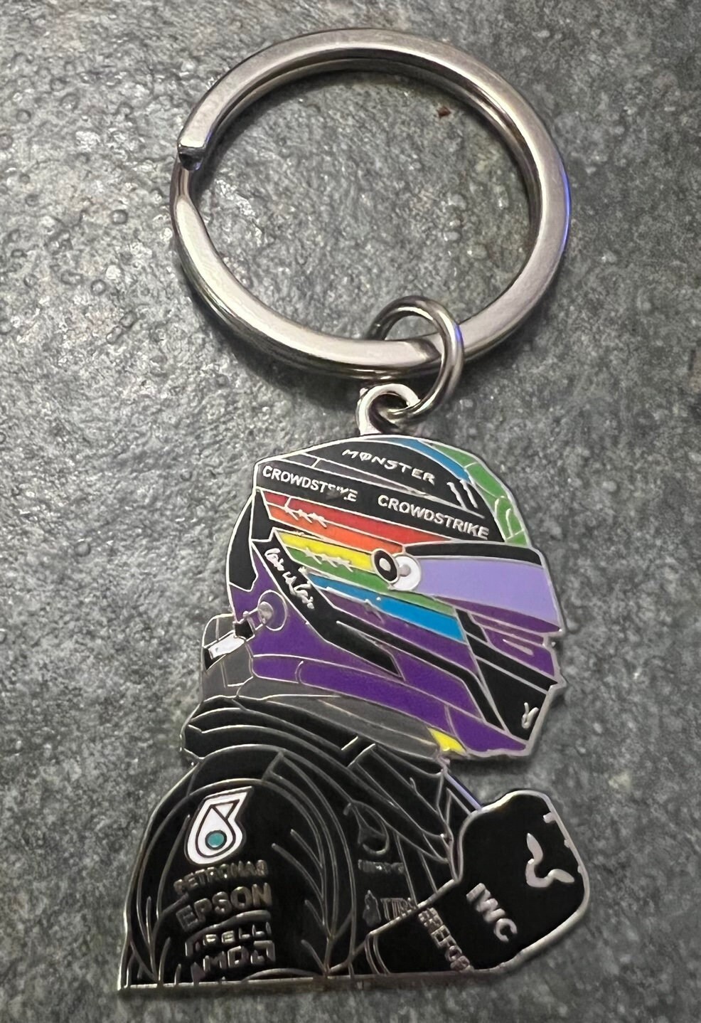 Lewis hamilton keyring sale