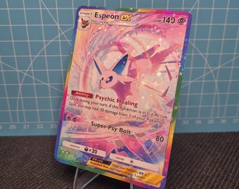 Espeon EX A4 205 / Wisdom of Sea and Sky / Pokemon Tcg Quality Custom Card - Etsy Espeon EX A4 205 / Wisdom of Sea and Sky / Pokemon Tcg Quality Custom Card - Etsy