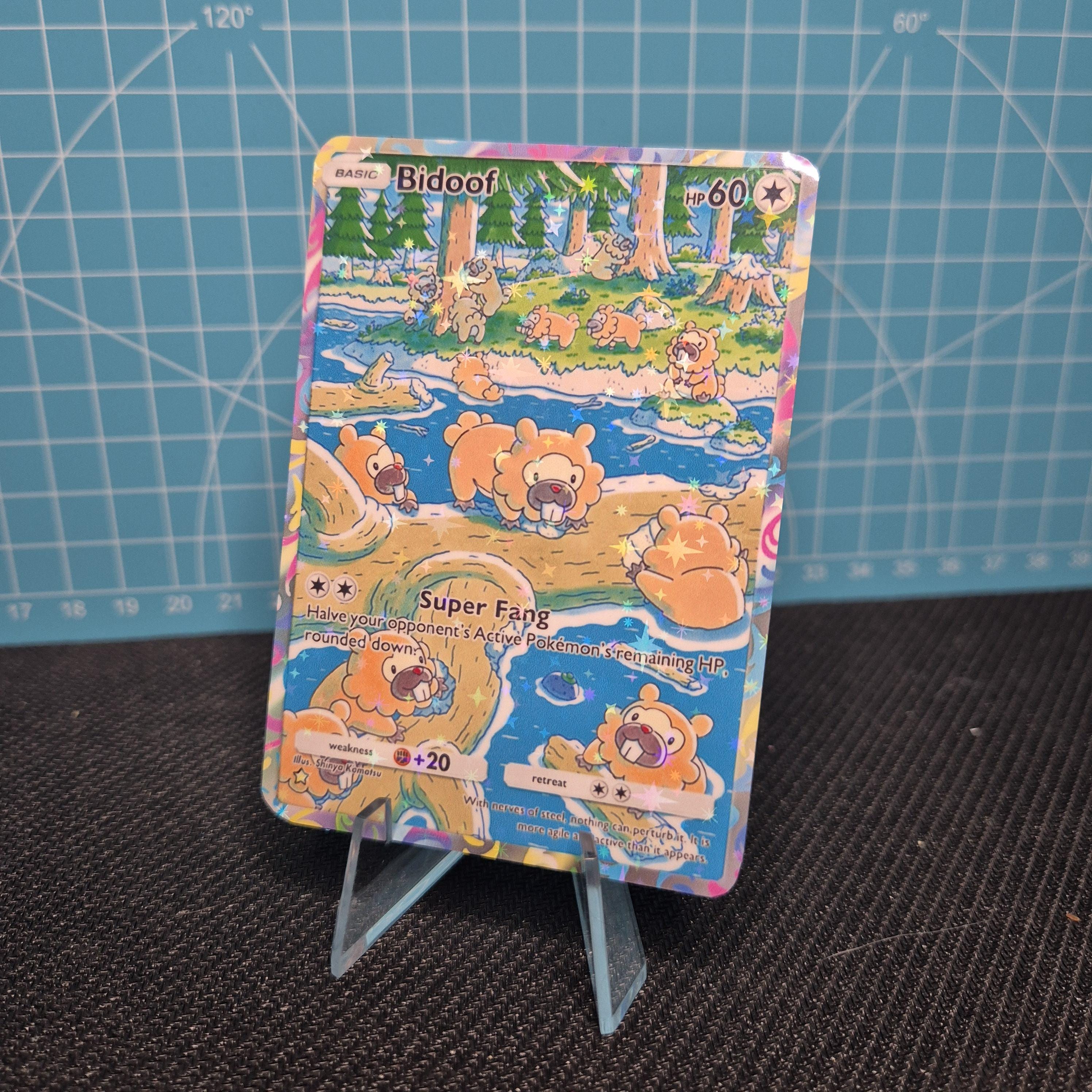 Bidoof Custom Card - Etsy