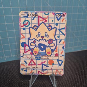 Togepi A4 173 / Wisdom of Sea and Sky / Pokemon tcg quality custom Card image 2