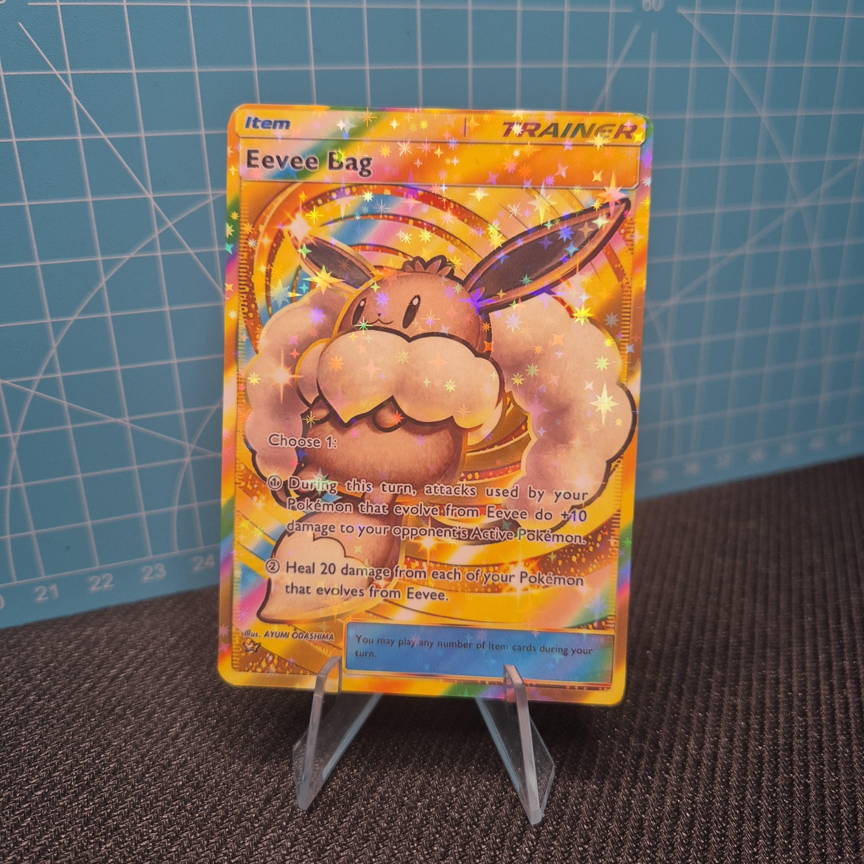 Eevee Bag 107 / Eevee Grove / Pokemon Tcg Quality Custom Card - Etsy