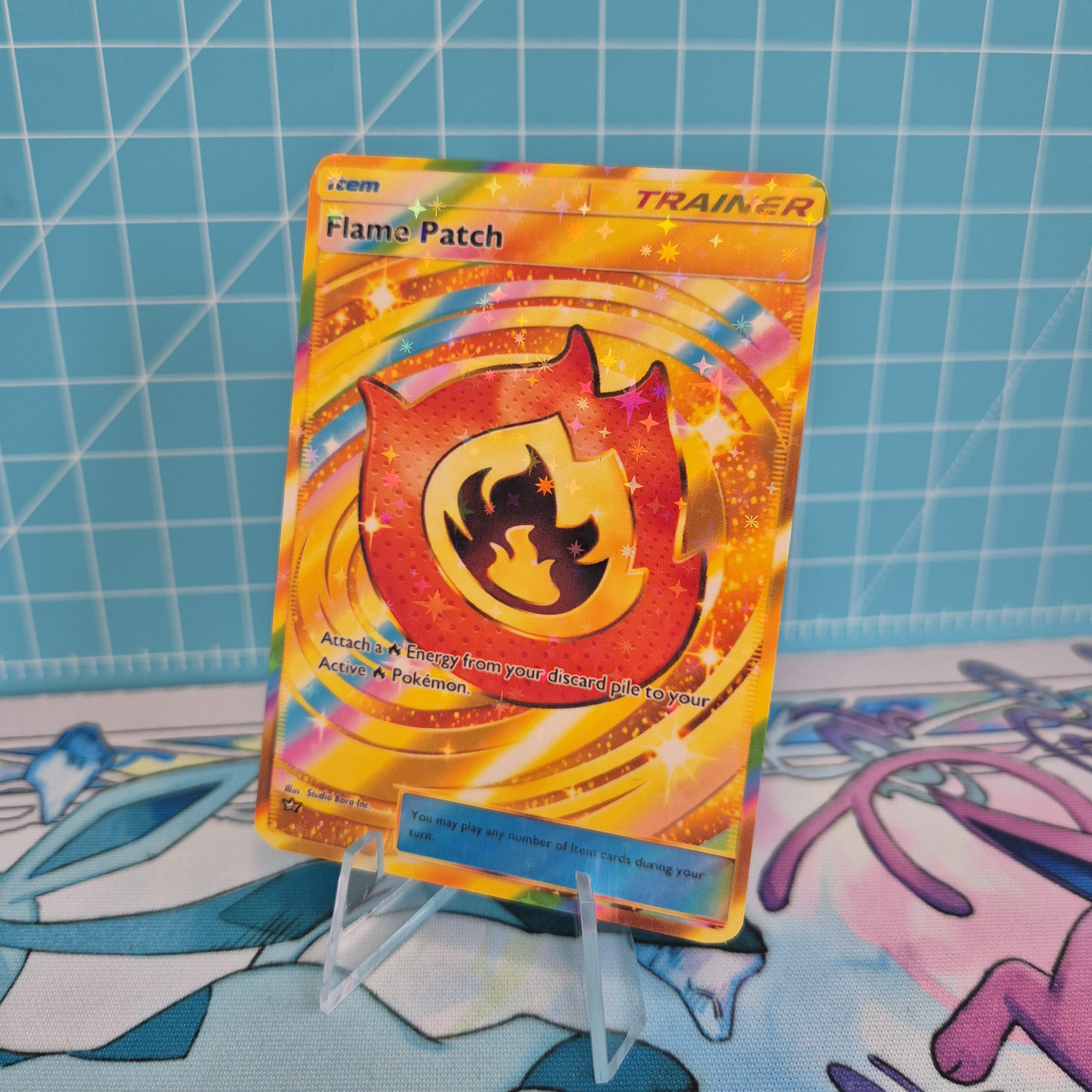 Flame Patch B1 / Mega Rising / Pokemon Tcg Quality Custom Card - Etsy