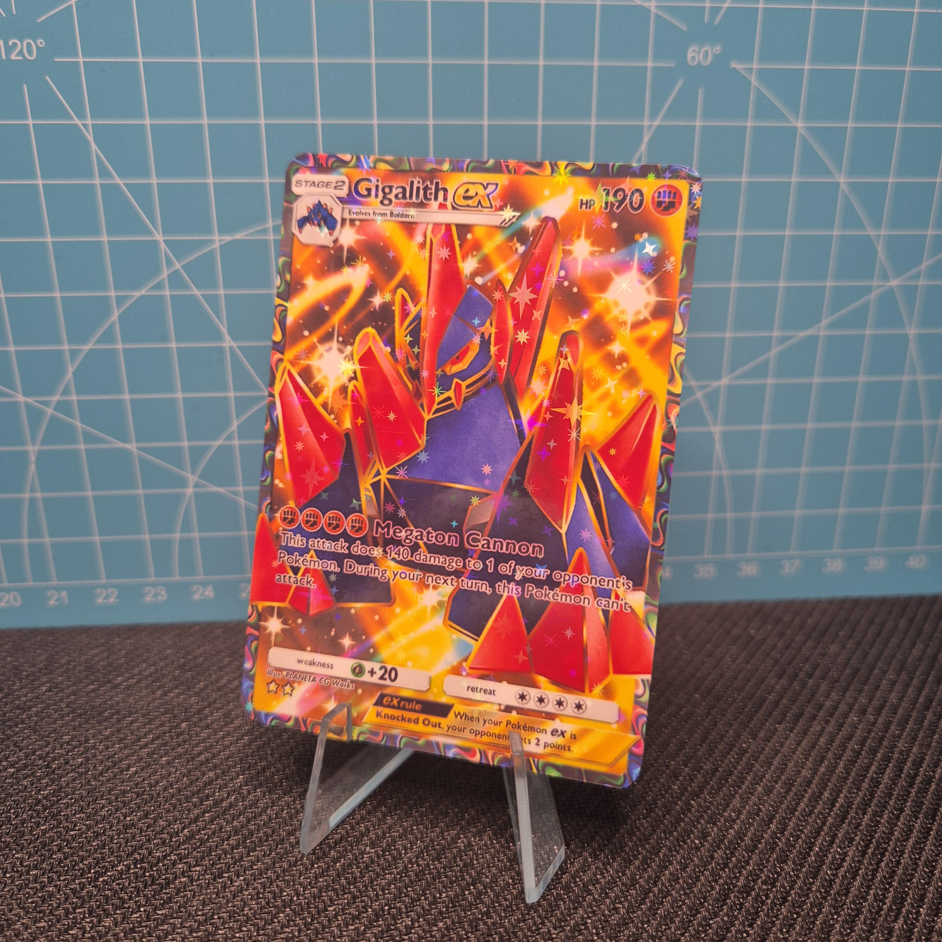 Gigalith EX B2 / Fantastical Parade / Pokemon Tcg Quality Custom Card -  Etsy UK