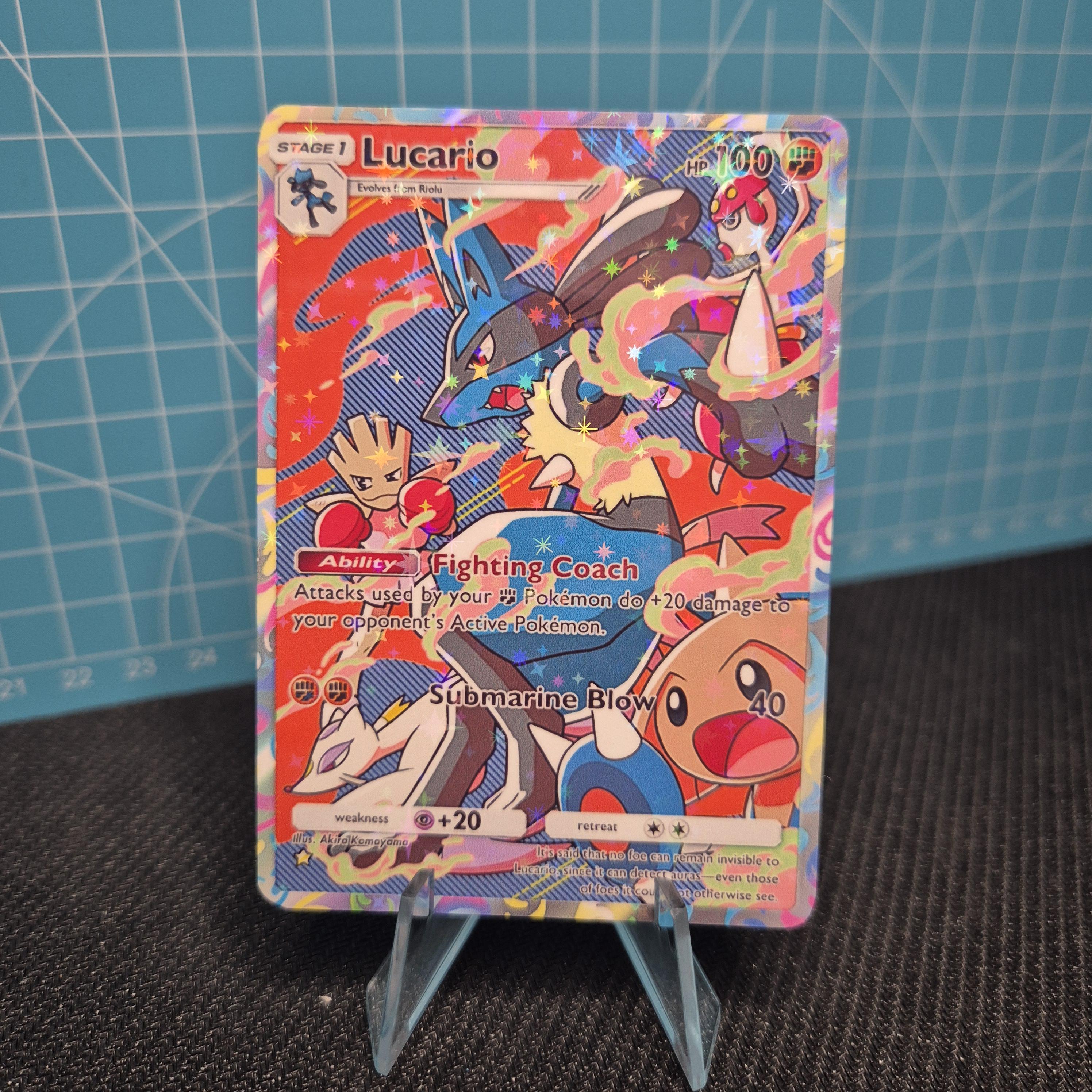Lucario A2 170 / Space-time Smackdown / Pokemon Tcg Quality Custom
