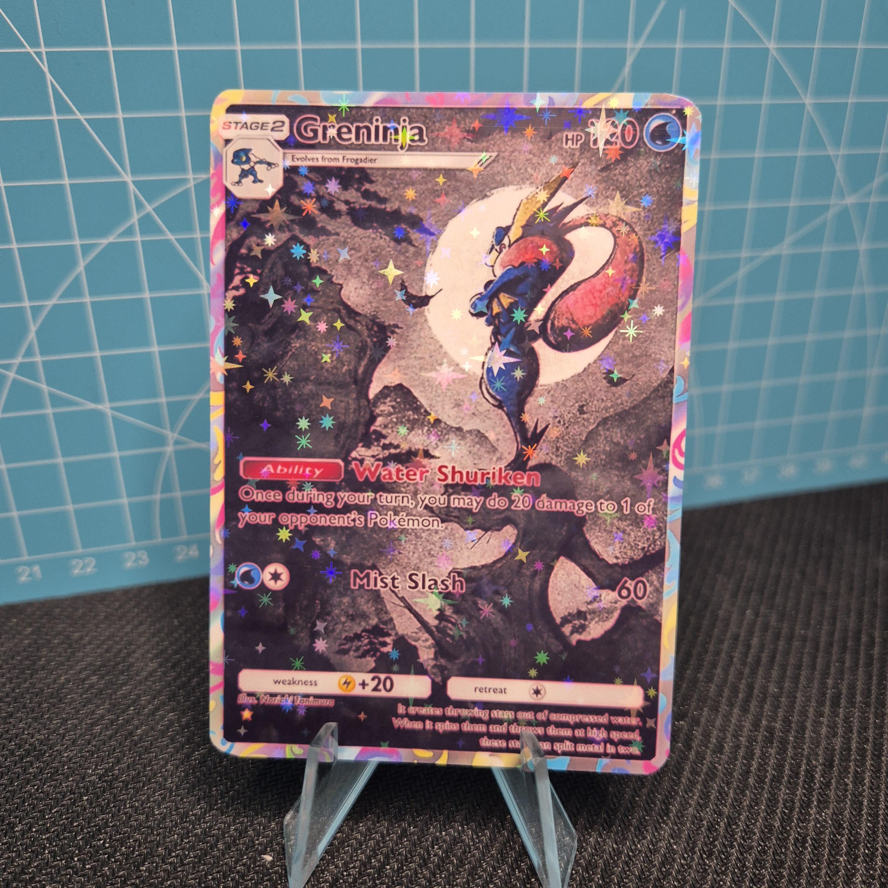 Greninja A4b / Deluxe Pack EX / Pokemon Tcg Quality Custom Card - Etsy