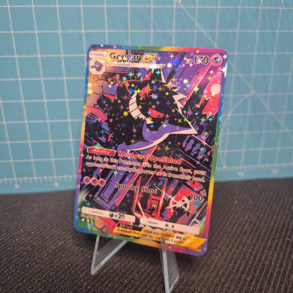 Gengar EX A1 277 / Genetic Apex / Pokemon Tcg Quality Custom Card - Etsy