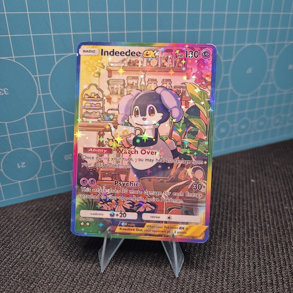 Indeedee EX B1 / Mega Rising / Pokemon Tcg Quality Custom Card - Etsy