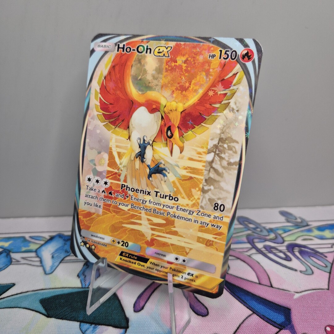 Ho-oh EX A4 210 (NEW) / Wisdom of Sea and Sky / Pokemon Tcg Quality ...