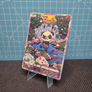 Tarjeta personalizada de calidad Pancham B1 / Mega Rising / JCC Pokémon
