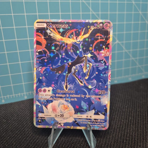 Xerneas B1a / Crimson Blaze / Pokemon Tcg Quality Custom Card - Etsy