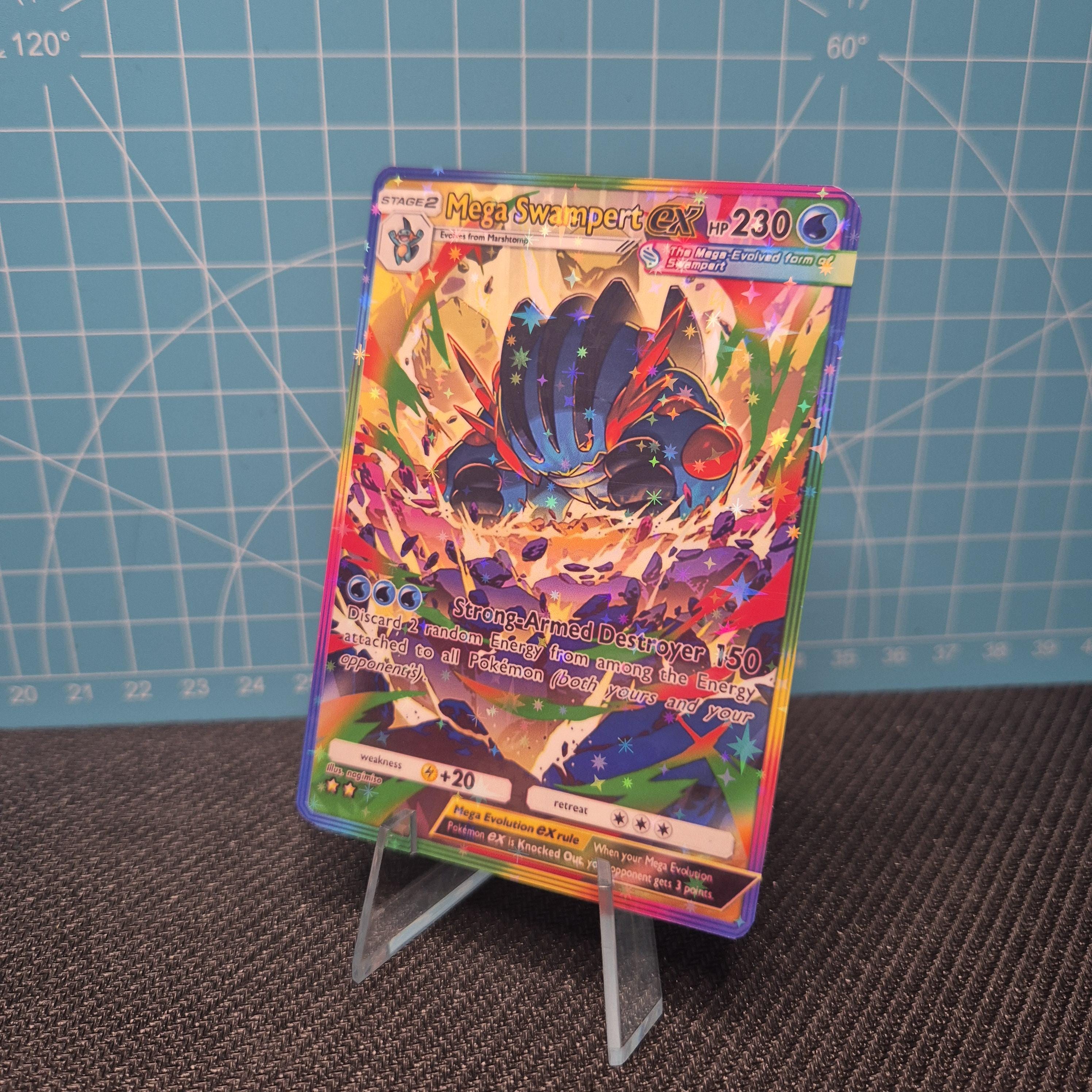 pokemon cards mega swampert ex you opponent discards an Energy card Pokemon TCG Pocket - Mega