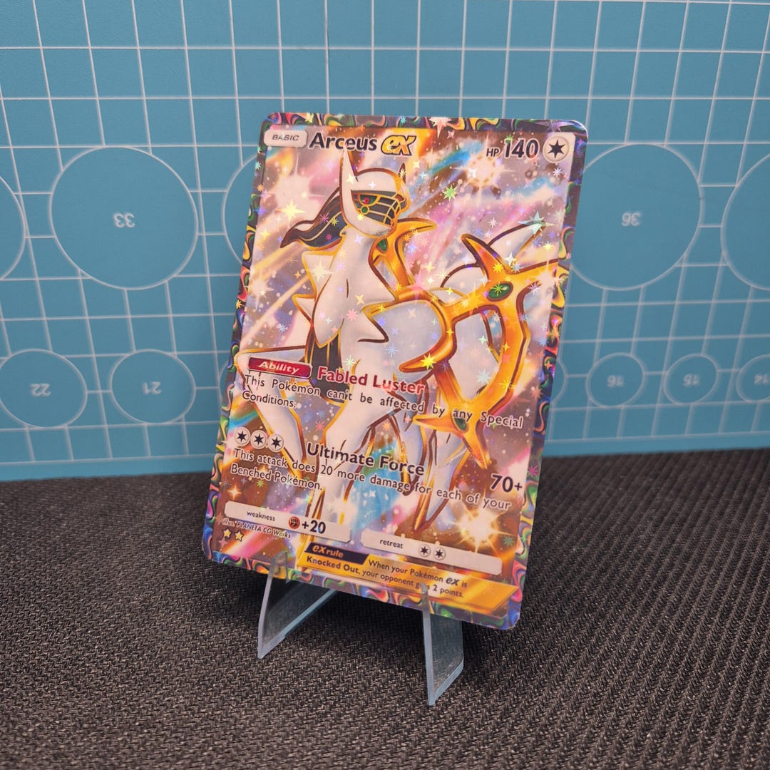 pokemon cards arceus break Trading Card Game S9 125/100 UR VSTAR (Rank A) [2] Trinity Charge Search your deck for up to 3 basic Energy cards and attach them to your Pokemon V in any way you like platinum arceus booster box BREAK!