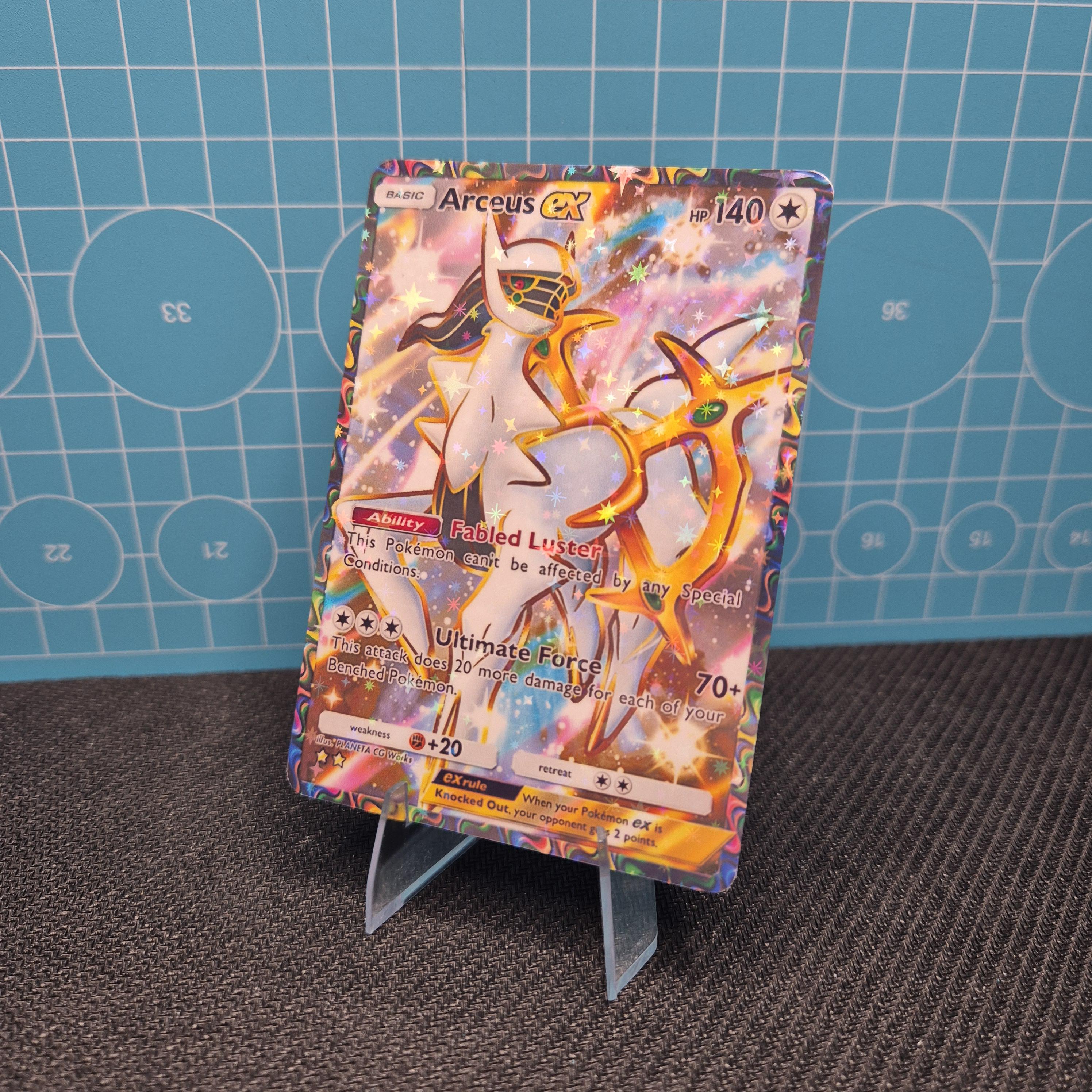 arceus break pokemon card 5 Cards Lot : Toys & Games Buy this amazing trading card from our collection Pokemon TCG Pocket: Best Arceus