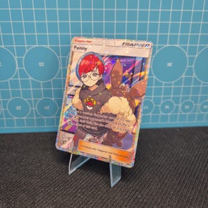 penny pokemon cards - 252/198 - Scarlet & Violet - Special Illustrator Rare Preserved in a tamper Penny Trainer Card Fan Art