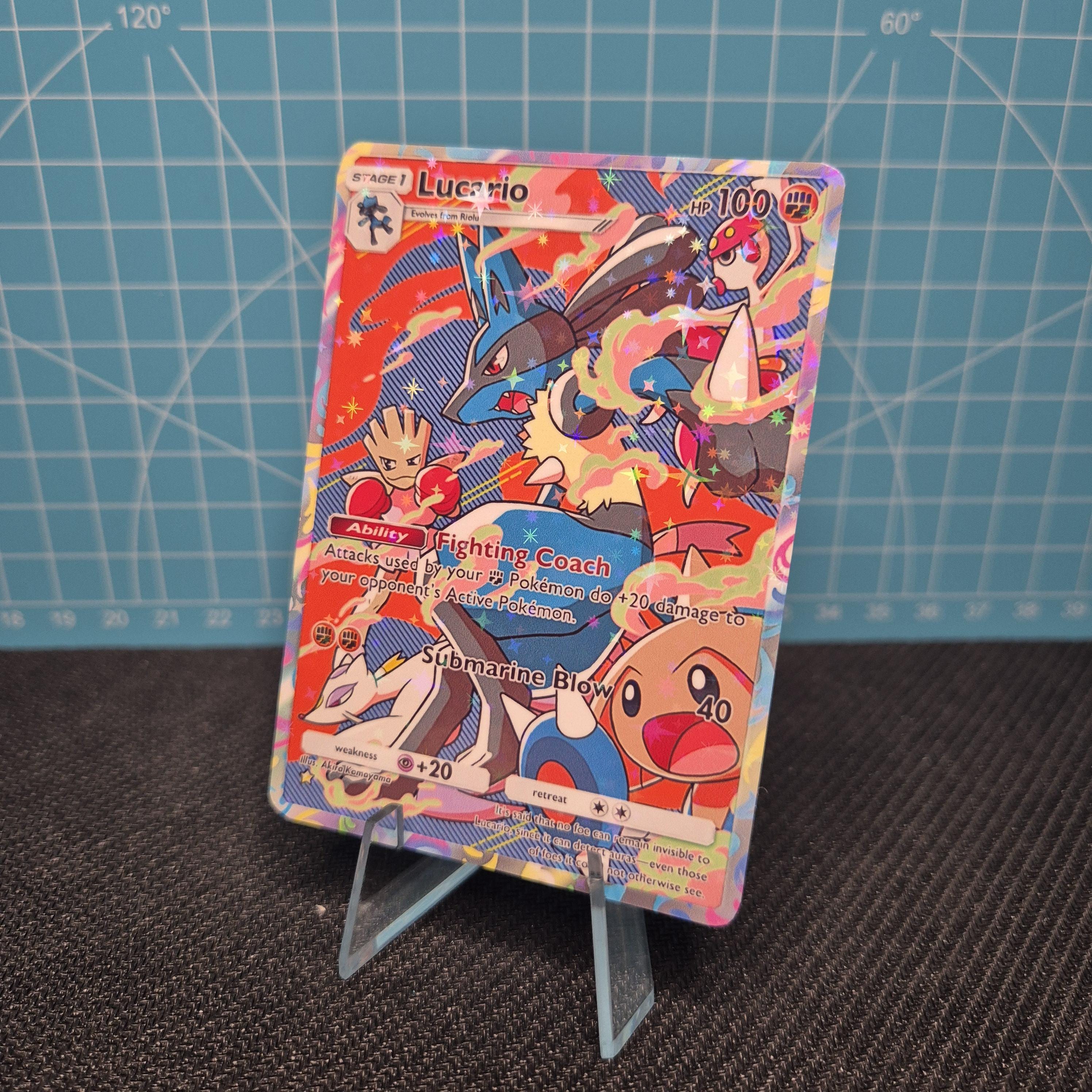 Lucario A2 170 / Space-time Smackdown / Pokemon Tcg Quality Custom