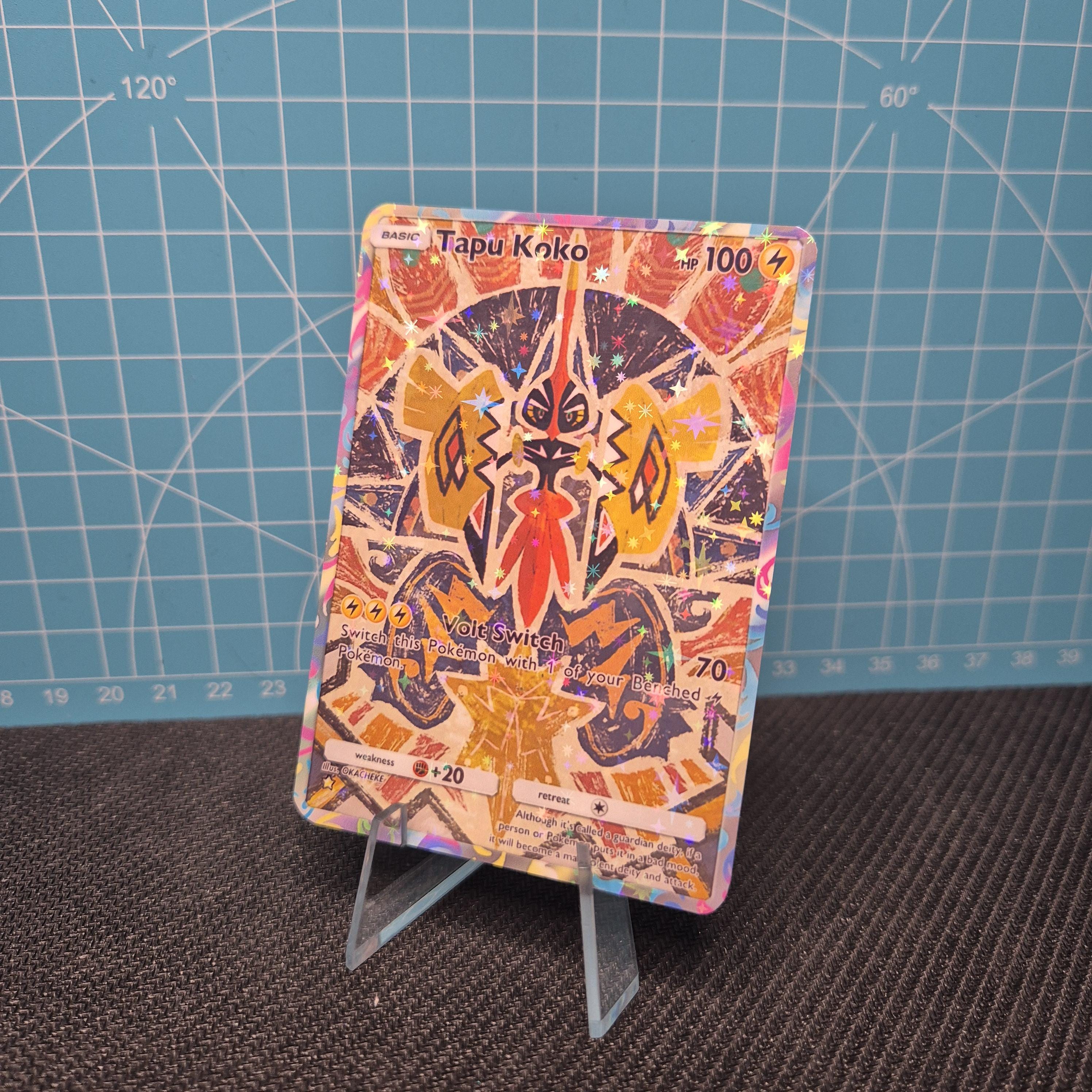 Tapu Koko A3 / Celestial Guardians / Pokemon Tcg Quality Custom