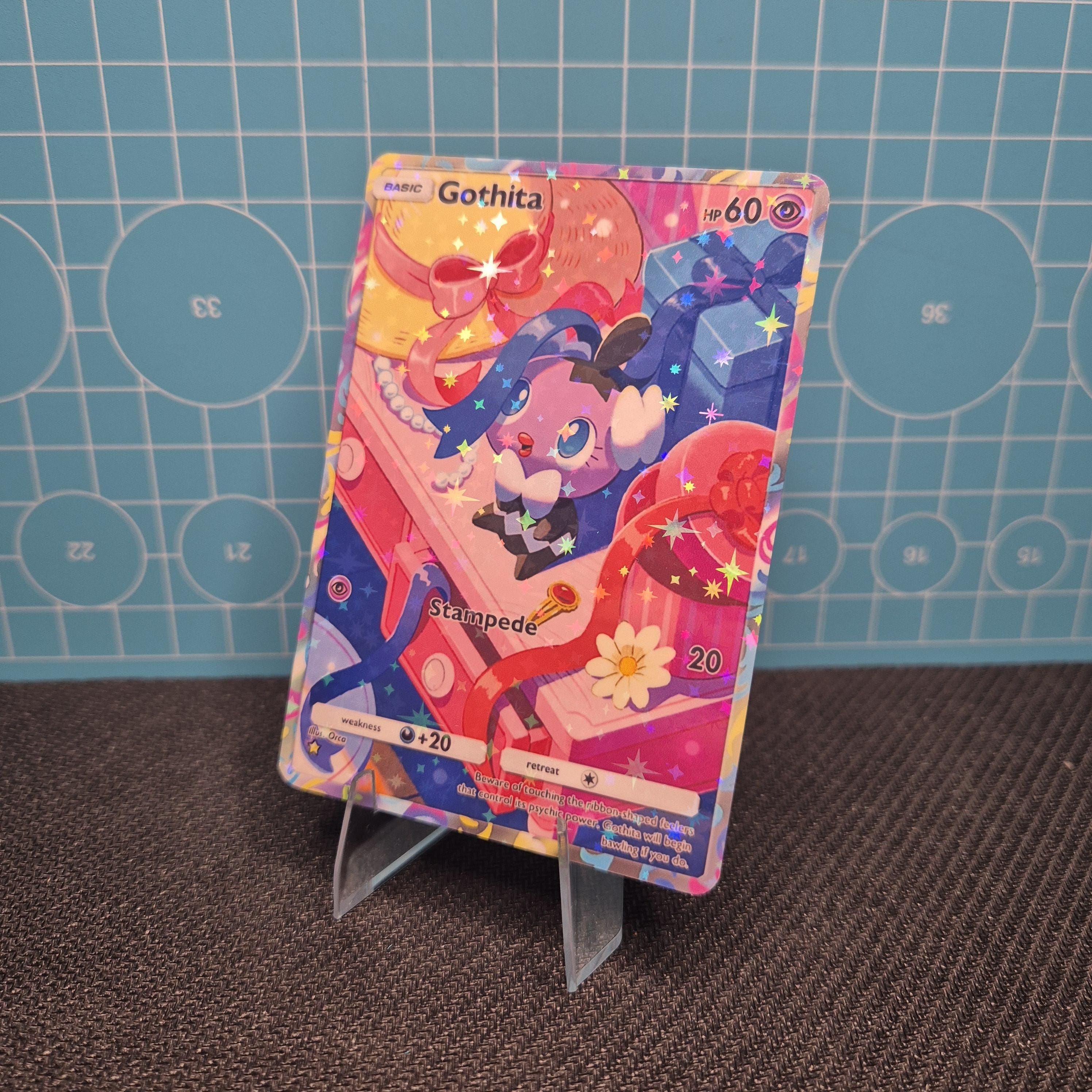 Basic Gothia Gothita B1 / Mega Rising / Pokemon Tcg Quality Custom Card - Etsy
