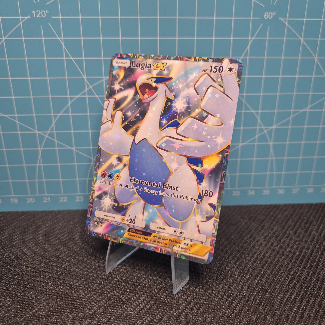 Lugia EX A4 / Wisdom of Sea and Sky / Pokemon Tcg Quality Custom Card ...