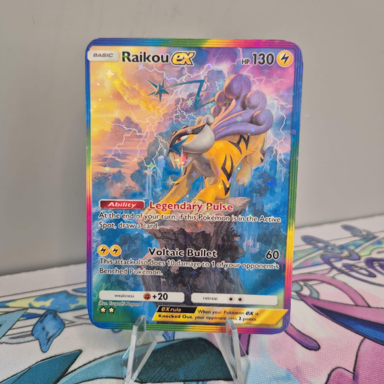 Raikou EX A4a 88 / Secluded Springs / Pokemon Tcg Quality Custom Card - Etsy