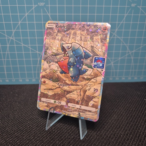 Gible Promo-a / Promo-a / Pokemon Tcg Quality Custom Card - Etsy