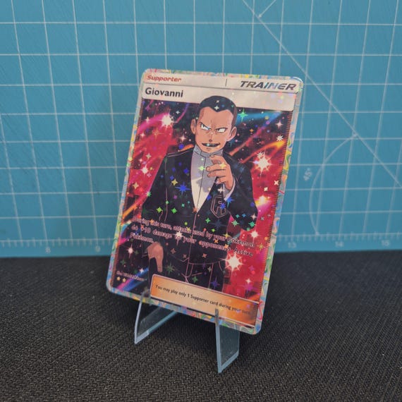Giovanni A1 270 / Genetic Apex / Pokemon Tcg Quality Custom Card - Etsy