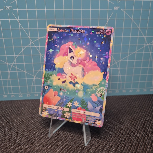 Galarian Ponyta B2 / Fantastical Parade / Pokemon tcg quality custom Card